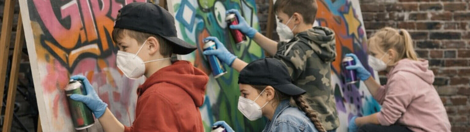 Symbolfoto Grafittikurs